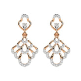 14K Gold & Diamond Women Earring KRH44045E